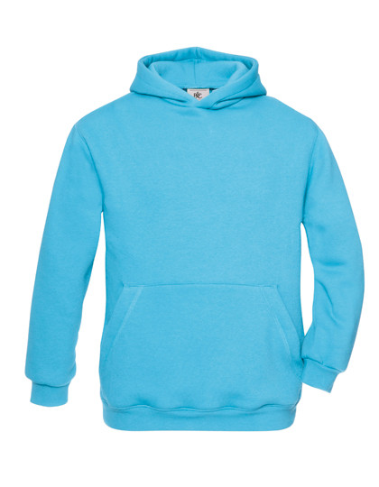B&C BE INSPIRED Kids´ Hooded Sweat Very Turquoise