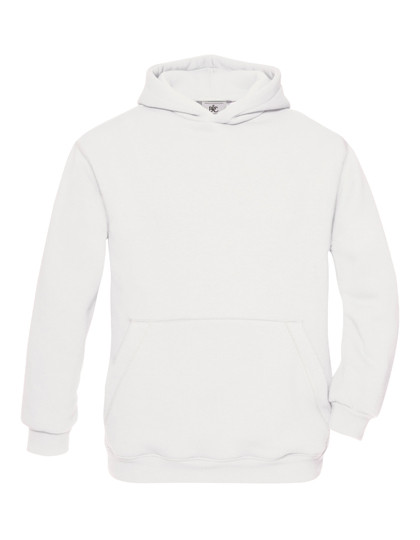 B&C BE INSPIRED Kids´ Hooded Sweat White