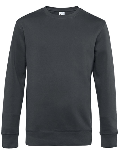 B&C BE INSPIRED KING Crew Neck Sweat_° Asphalt