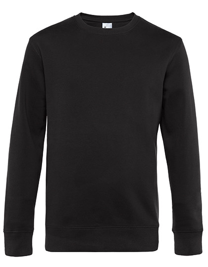 B&C BE INSPIRED KING Crew Neck Sweat_° Black Pure