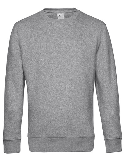 B&C BE INSPIRED KING Crew Neck Sweat_° Heather Grey