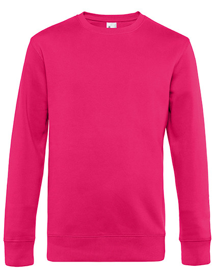 B&C BE INSPIRED KING Crew Neck Sweat_° Magenta Pink