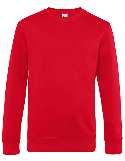 B&C BE INSPIRED KING Crew Neck Sweat_° Red