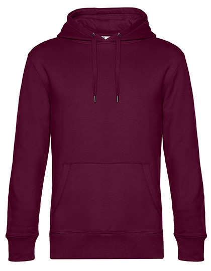 B&C BE INSPIRED KING Hooded Sweat_° Dark Cherry