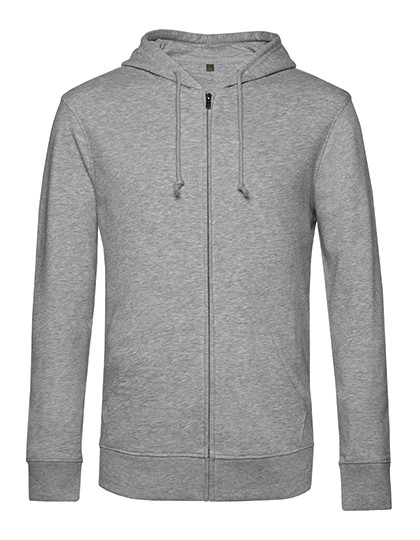 B&C BE INSPIRED Inspire Zipped Hood Jacket_° Heather Grey