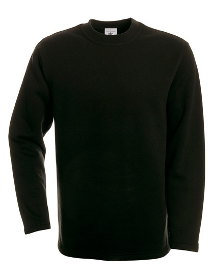B&C BE INSPIRED Open Hem Sweat Black
