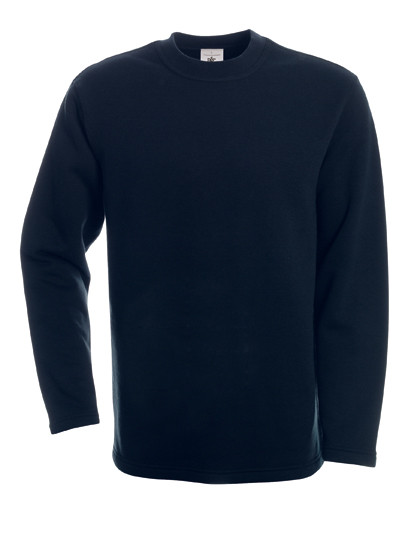 B&C BE INSPIRED Open Hem Sweat Navy