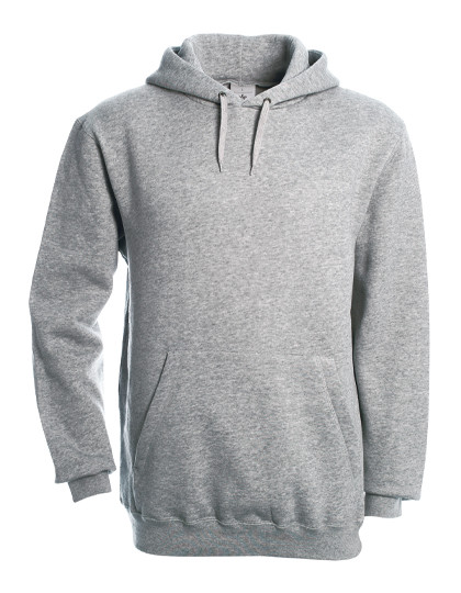 B&C BE INSPIRED Hooded Sweat Heather Grey