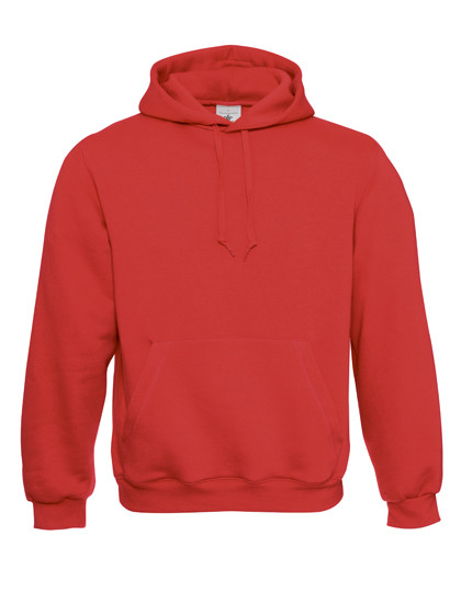 B&C BE INSPIRED Hooded Sweat Red