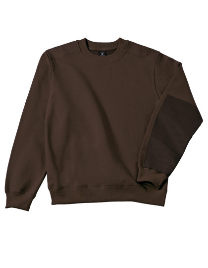 B&C BE INSPIRED Unisex Hero Pro Sweat Brown