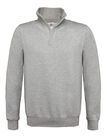 B&C BE INSPIRED Sweat ID.004 Heather Grey