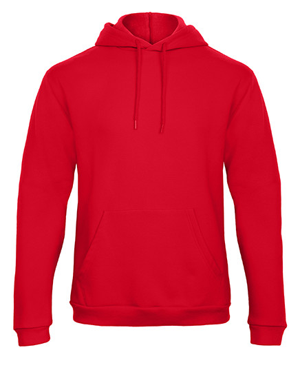 B&C BE INSPIRED ID.203 50/50 Hooded Sweatshirt Red