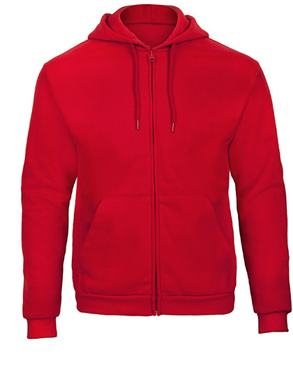 B&C BE INSPIRED ID.205 Sweat-Jacket 50/50 Red
