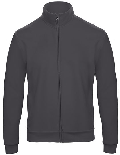 B&C BE INSPIRED ID.206 Sweat-Jacket 50/50 Anthracite