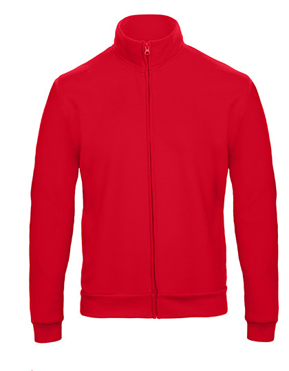 B&C BE INSPIRED ID.206 Sweat-Jacket 50/50 Red