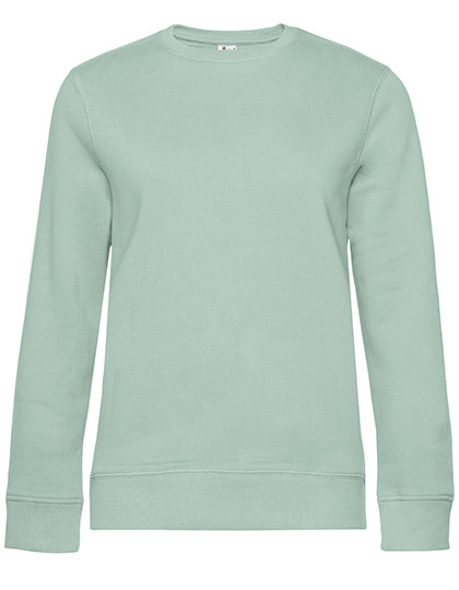 B&C BE INSPIRED QUEEN Crew Neck Sweat_° Aqua Green