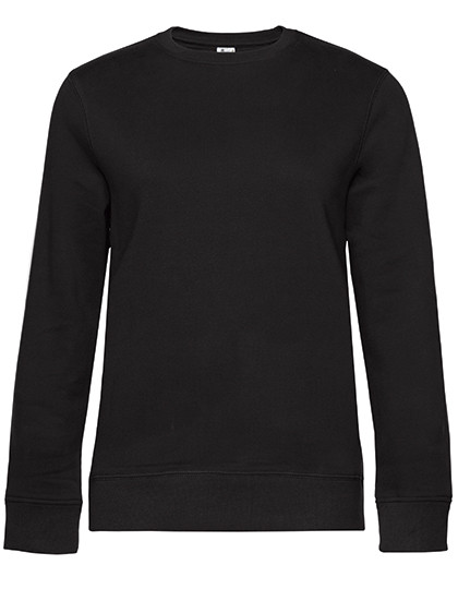 B&C BE INSPIRED QUEEN Crew Neck Sweat_° Black Pure