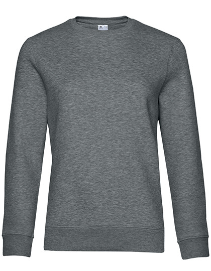 B&C BE INSPIRED QUEEN Crew Neck Sweat_° Heather Mid Grey