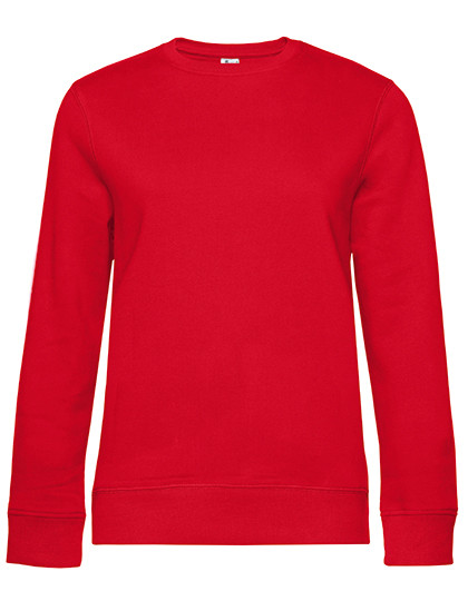 B&C BE INSPIRED QUEEN Crew Neck Sweat_° Red