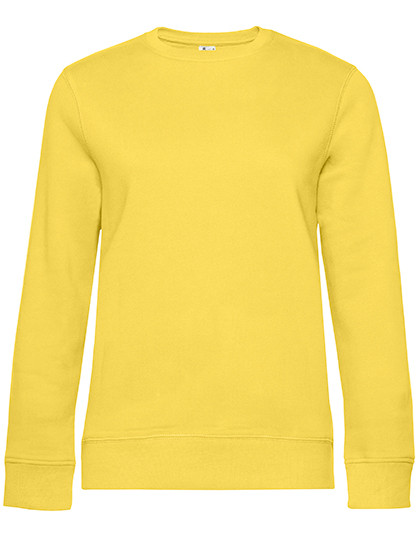 B&C BE INSPIRED QUEEN Crew Neck Sweat_° Yellow Fizz
