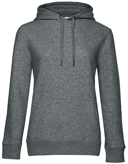 B&C BE INSPIRED QUEEN Hooded Sweat_° Heather Mid Grey