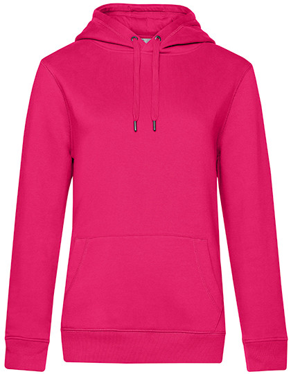 B&C BE INSPIRED QUEEN Hooded Sweat_° Magenta Pink