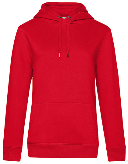 B&C BE INSPIRED QUEEN Hooded Sweat_° Red