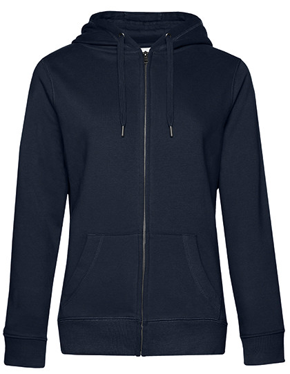 B&C BE INSPIRED QUEEN Zipped Hood Jacket_° Navy Blue