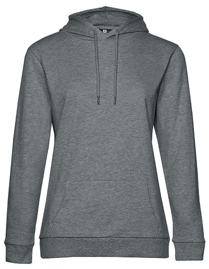 B&C BE INSPIRED Women´s #Hoodie Sweat Heather Mid Grey