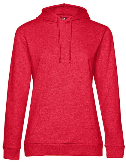 B&C BE INSPIRED Women´s #Hoodie Sweat Heather Red