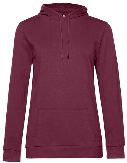 B&C BE INSPIRED Women´s #Hoodie Sweat Wine