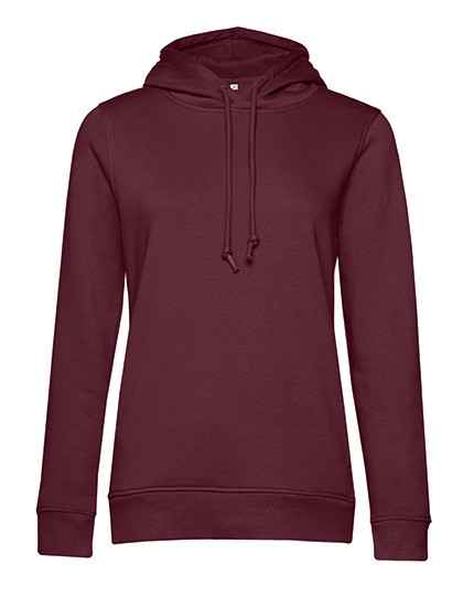 B&C BE INSPIRED Inspire Hooded Sweat Women_° Burgundy