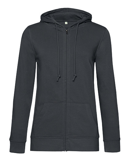 B&C BE INSPIRED Inspire Zipped Hood Jacket /Women_° Asphalt