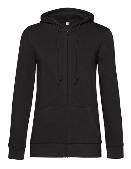 B&C BE INSPIRED Inspire Zipped Hood Jacket /Women_° Black Pure