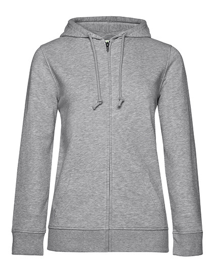 B&C BE INSPIRED Inspire Zipped Hood Jacket /Women_° Heather Grey