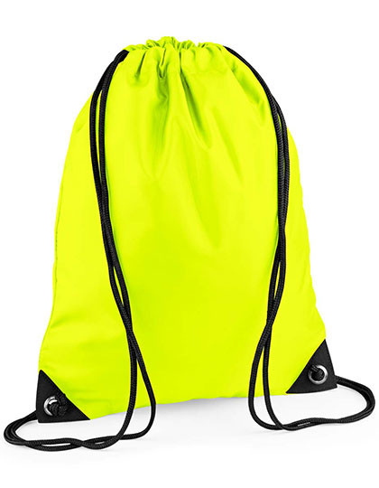 BagBase Premium Gymsac Fluorescent Yellow