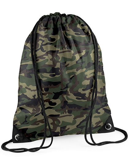 BagBase Premium Gymsac Jungle Camo