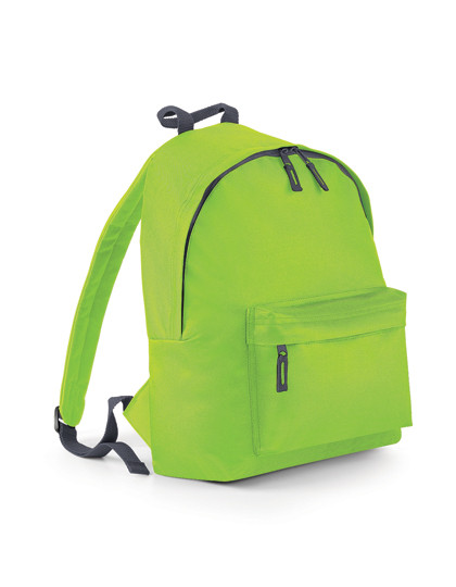 BagBase Junior Fashion Backpack Lime Green