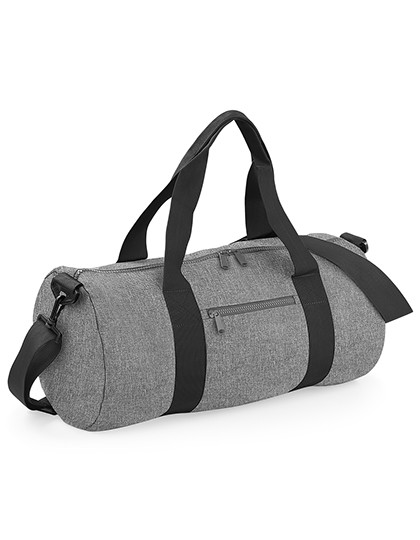 BagBase Original Barrel Bag Grey Marl