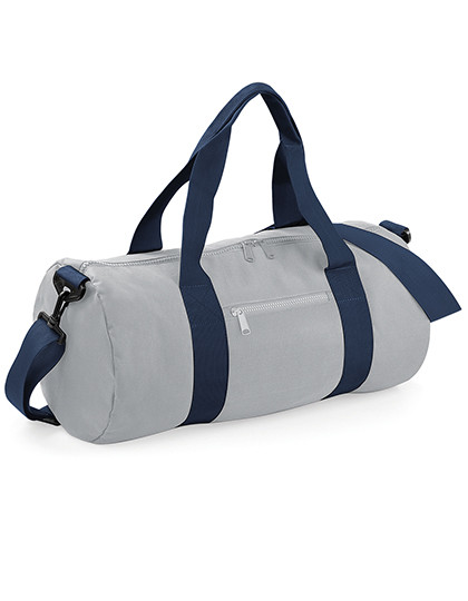 BagBase Original Barrel Bag Light Grey