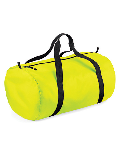 BagBase Packaway Barrel Bag Fluorescent Yellow