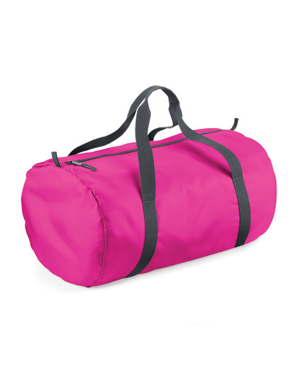 BagBase Packaway Barrel Bag Fuchsia