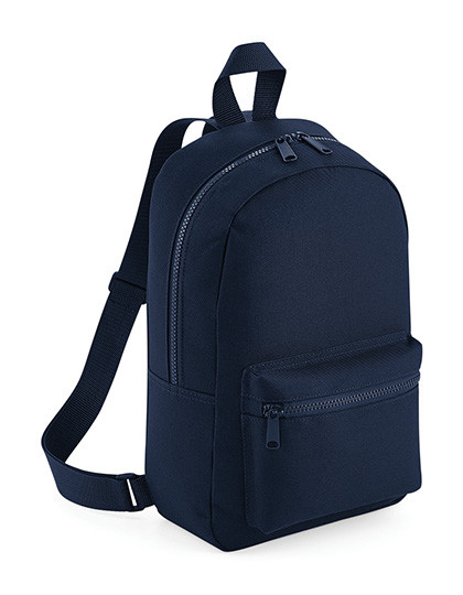 BagBase Mini Essential Fashion Backpack French Navy