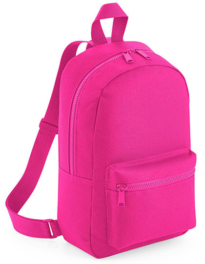 BagBase Mini Essential Fashion Backpack Fuchsia