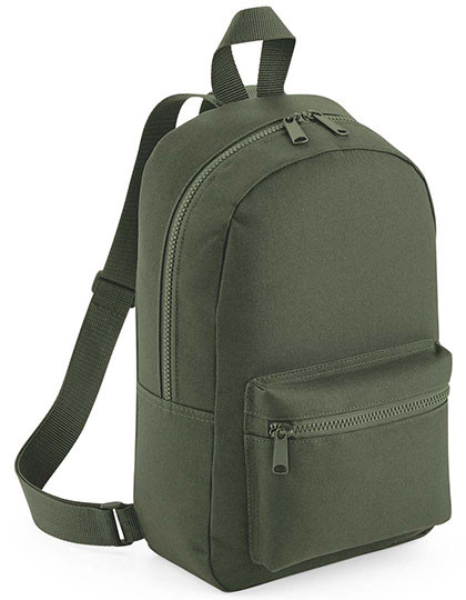 BagBase Mini Essential Fashion Backpack Olive Green