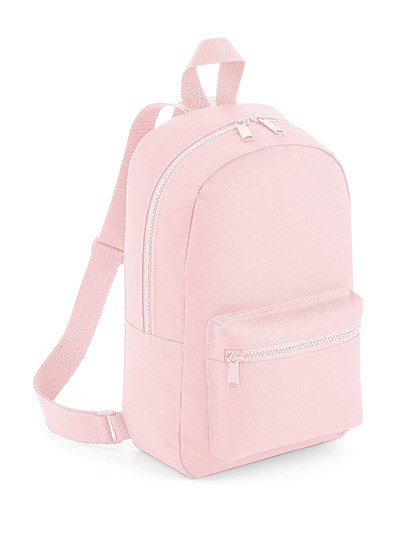 BagBase Mini Essential Fashion Backpack Powder Pink