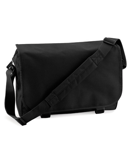 BagBase Messenger Bag Black