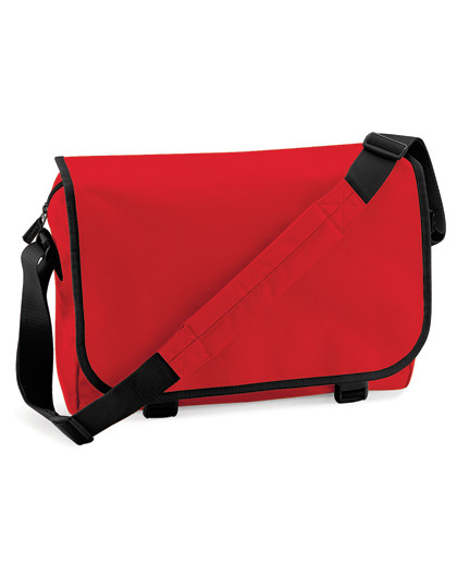 BagBase Messenger Bag Classic Red