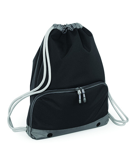 BagBase Athleisure Gymsac Black
