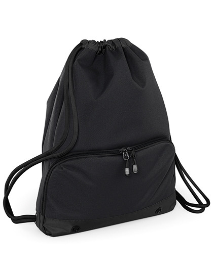 BagBase Athleisure Gymsac Black